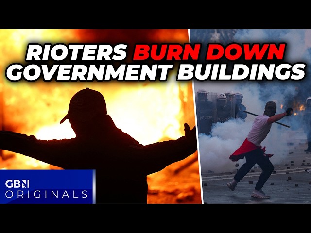 SHOCKING: Rioters BURN DOWN government buildings as anti-Trump protests spiral out of control