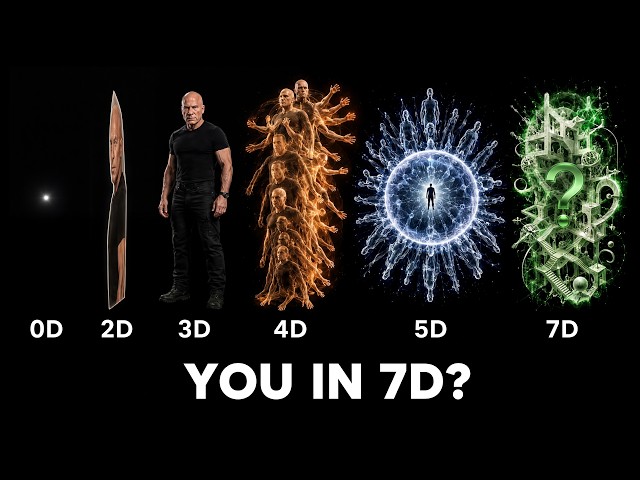 All 7 Dimensions Explained in Detail (From 0D to Infinity)