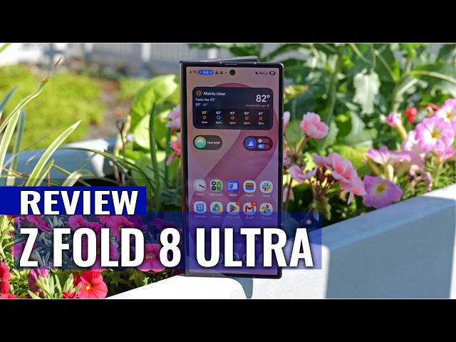Samsung Galaxy Z Fold 8 Ultra Review : Samsung Just Solved Foldable Battery Life!