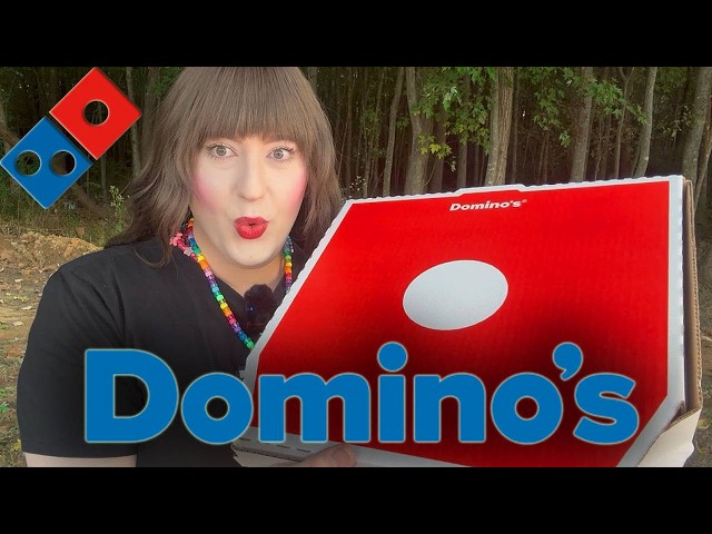 Having a Domino's Pizza Picnic (ALONE in a Graveyard)