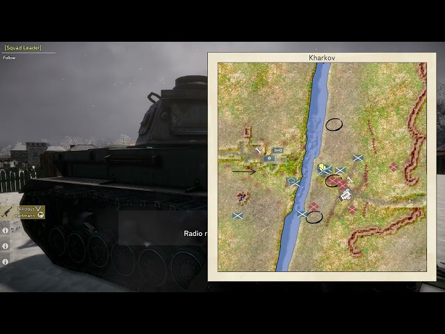 Easy Red 2 1943 Eastern front - Kharkov Backhand Blow M1 (Germans)