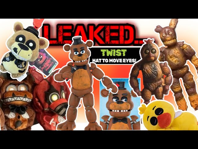 *NEW* FNAF JAZWARES LEAKED MERCH!!! (18” Freddy, plushies and more…)