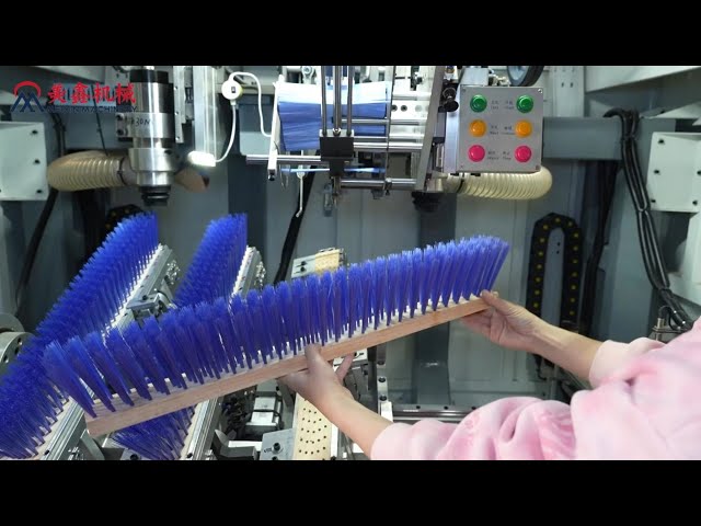 5Axis 2Drilling 1Tufting Brush Making Machine
