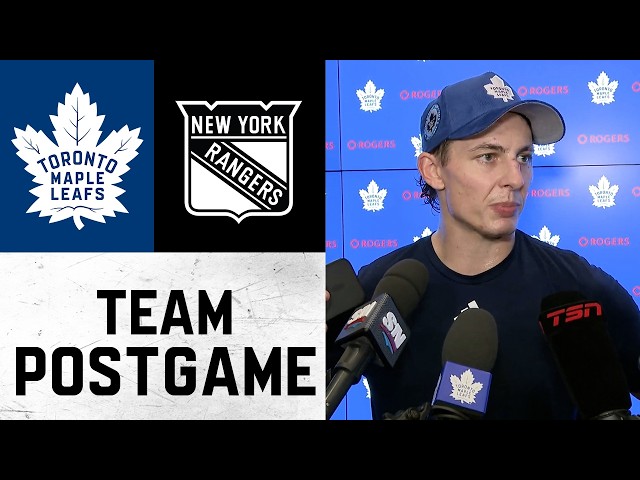 Maple Leafs Full Media Availability | Post Game vs New York Rangers | October 22, 2026