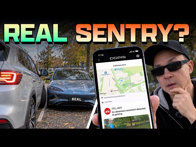 What My BYD Seal Caught While Parked (4G Dashcam Sentry Test)