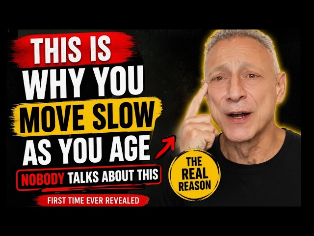 The Real Reason You Move Slow As You Age - No Expert Even Knows This!