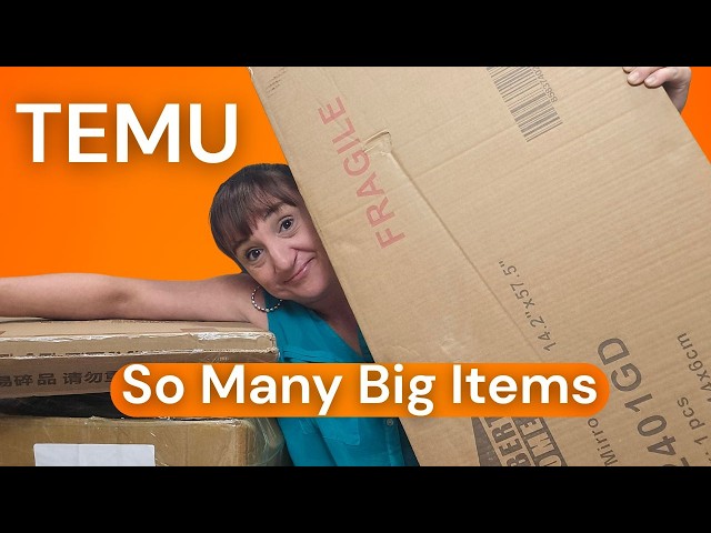 TEMU Haul | 10/5/26 | So Many Big Items