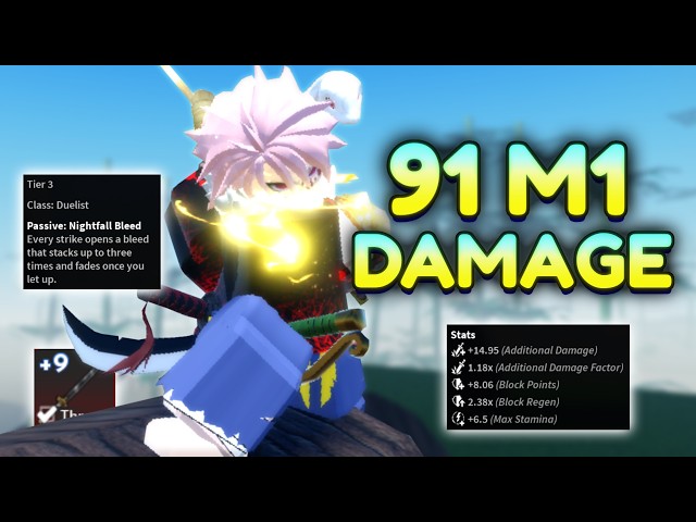 Nightfall Katana T3 Grind Finally Ends... | Project Slayers