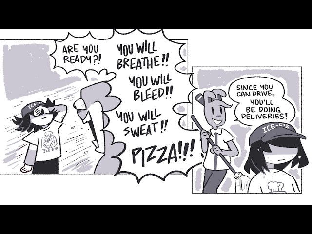 Kris Gets a Job (Deltarune Comic Dub)