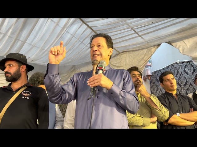 Chairman PTI Imran Khan Addressing PTI Workers at 29th Iftar in Zaman Park