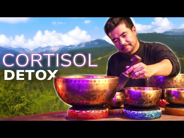 *DEEP NERVOUS SYSTEM CALM* with Raw Himalayan Singing Bowls | No Effects, Just Pure Sound