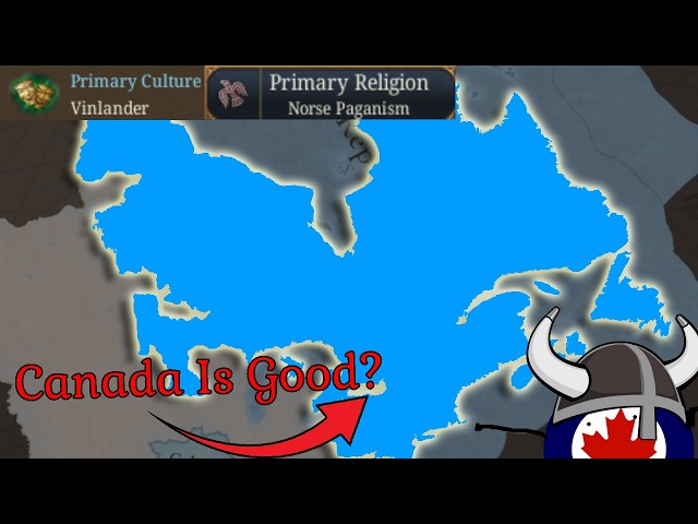 Norse Vikings Conquer Canada In 100 Years (EU5)