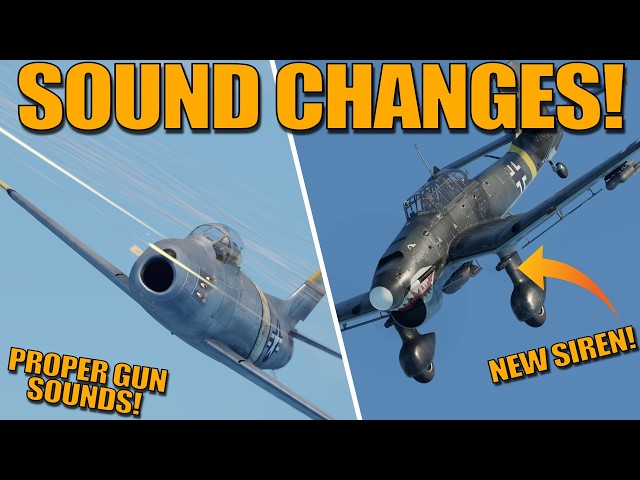 SOUND CHANGES DONE IN THE DEV SERVER! - War Thunder
