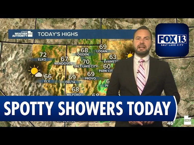 Sunday Weather Forecast for Southern Utah and Statewide