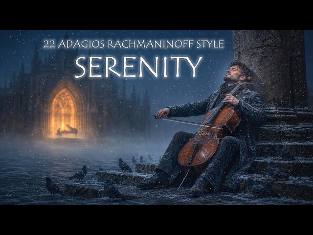 22 Beautiful Serenity Adagios That Will Touch Your Soul | Rachmaninoff Style Classical Music
