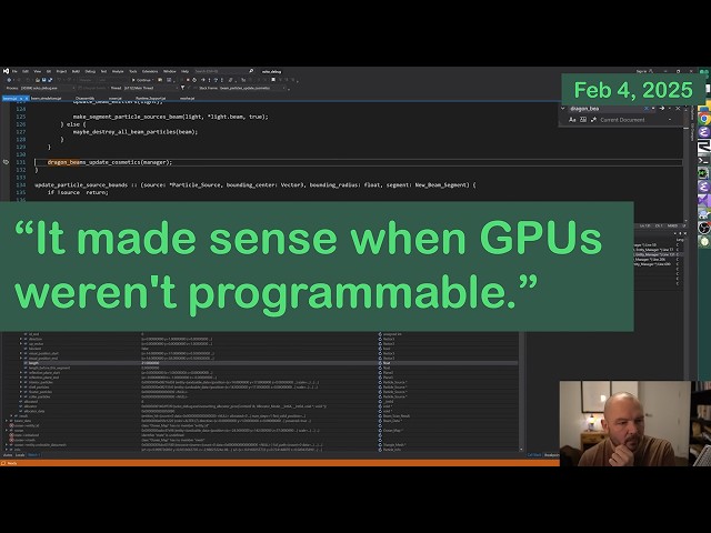 Jonathan Blow on deferred rendering