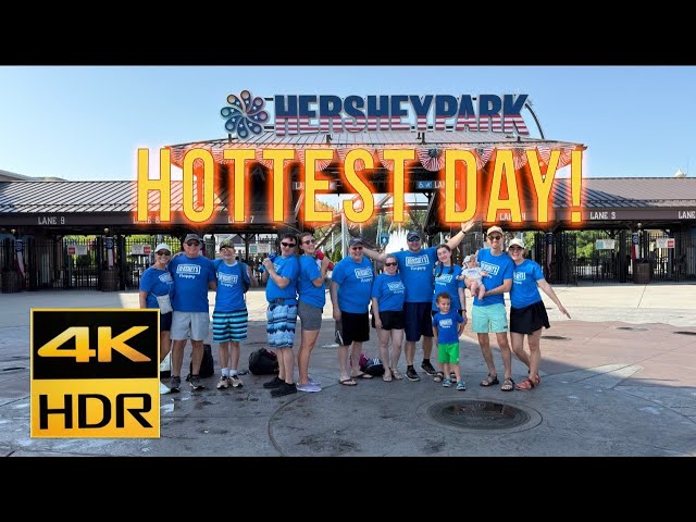 Hersheypark Sweet Start to Close in Record High Temperatures | Vlog
