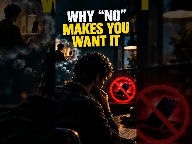 Why Being Told “No” Makes You Want It More #productivity #psychology #shorts
