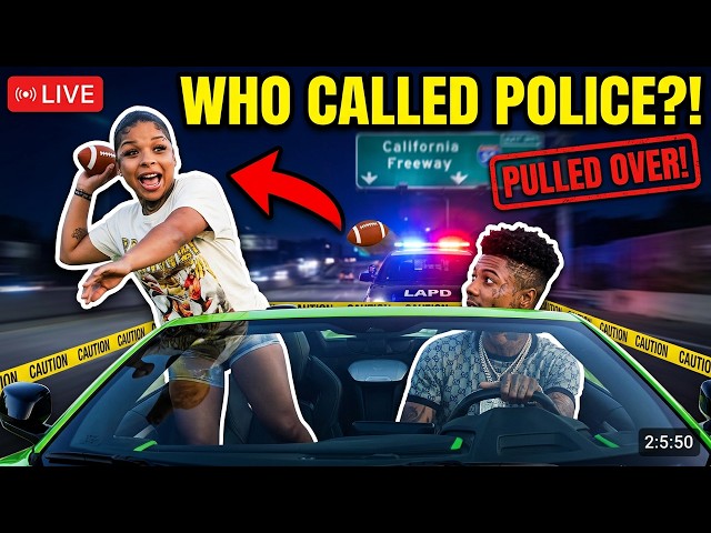 Caught On Camera! Blueface & Chrisean Rock’s Intense LAPD Encounter