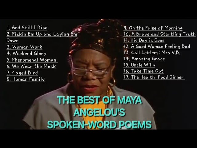 The Best of Maya Angelou's Spoken-word Poems
