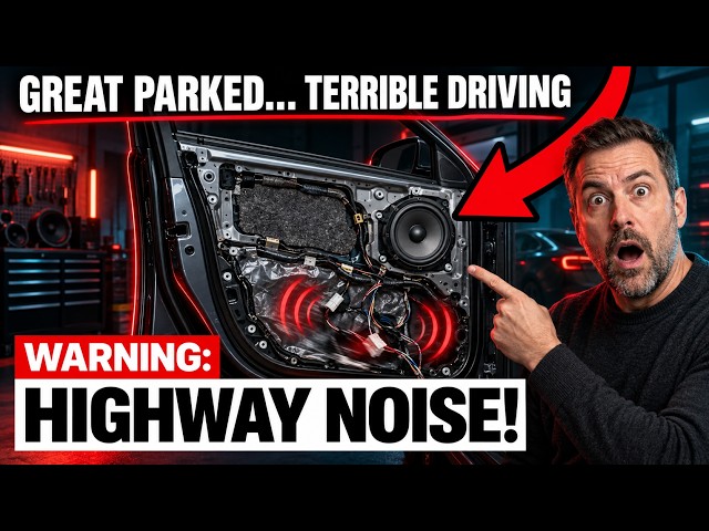 Why Your Car Stereo Sounds Great Parked and Terrible on the Highway