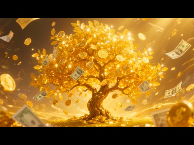 ✨ Golden Tree 432Hz | Wealth Attraction Visualization & Prosperity Mindset