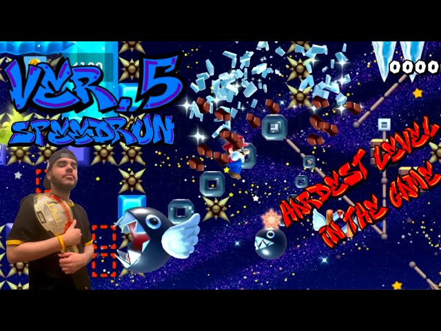 [SMM2] I Beat The Hardest Level In SMM2! Supero El Nivel Mas Dificil De SMM2! VER. 5 Speedrun!!!