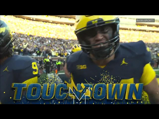 Bryson Kuzdzal Takes It to the House vs. Penn State | Michigan Football