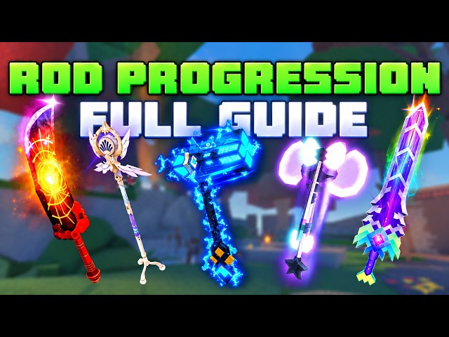 The BEST Rod Progression Guide In Roblox Fisch! (Level 1 to 1000+)