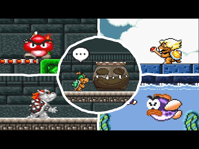 SMBX New Super Mario Bros. DS All Bosses