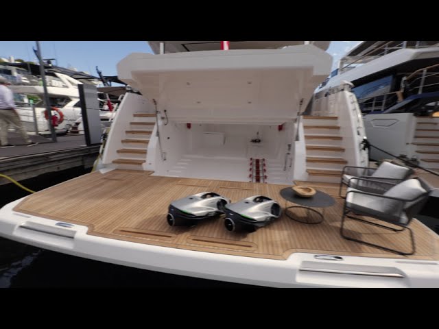 Sunseeker Manhattan 94 Walkthrough at Cannes Yachting Festival
