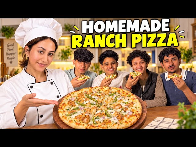 I Made Pizza From Scratch for My Family 😋They Loved It❤️#alizehjamali #vlog #viral