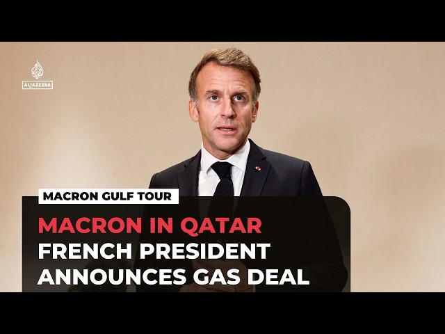 Macron secures gas deal from Qatar for France’s winter energy supply