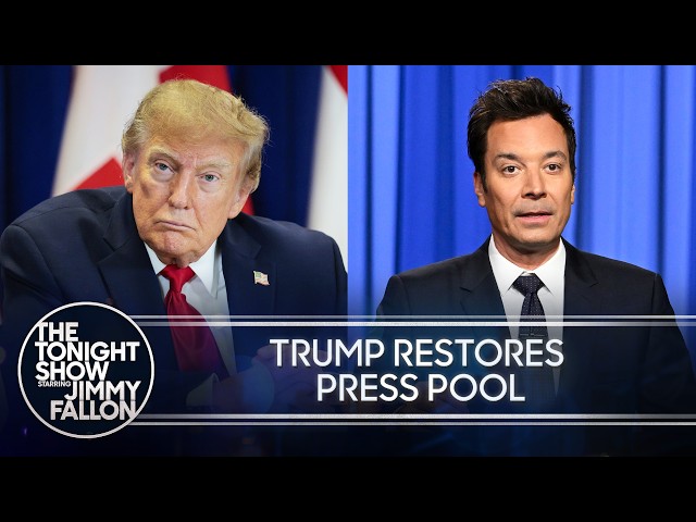 Trump Winces During Military Ceremony, Judge Restores White House Access to Banned Reporters