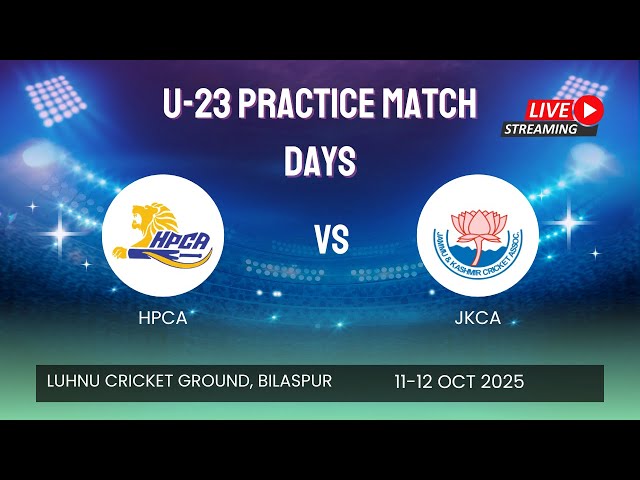 HPCA VS JKCA U-23 DAYS PRACTICE MATCHES
