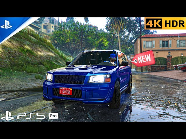 (PS5 PRO) Subaru Forester |Karin Woodlander| GTA Online 4K HDR
