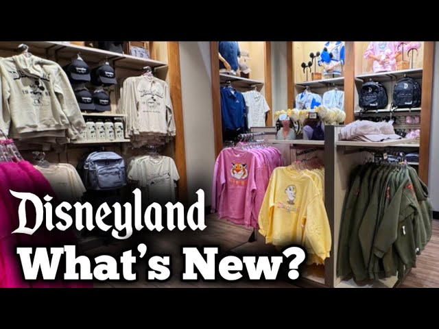 NEW Disneyland Merch! NEW Mugs, Cups & Disney Clothes Just Arrived!