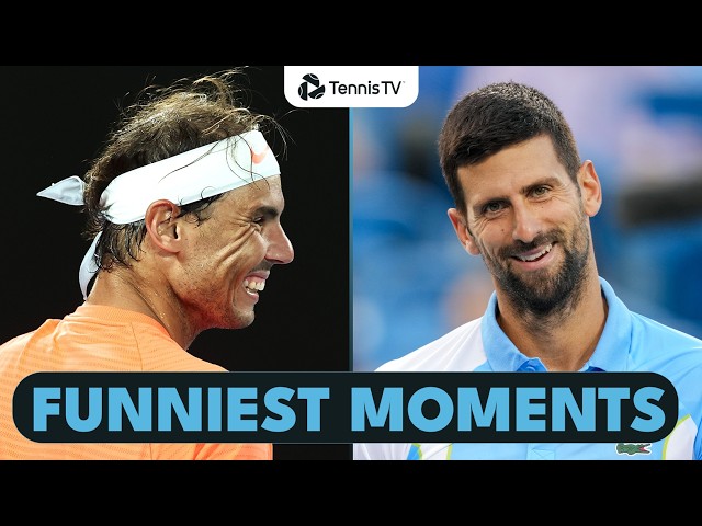 Top 10 Funniest Moments On The ATP Tour 🤣