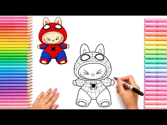 How to Draw the Monsters Labubu | Step by Step Tutorial 