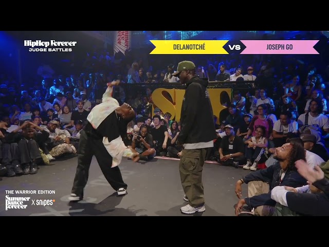 Delanotché vs Joseph Go JUDGE BATTLE Hiphop Forever | The Warrior Edition | SummerDanceForever2026