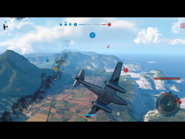 Me 262 / 9 Kills / World of Warplanes Gameplay