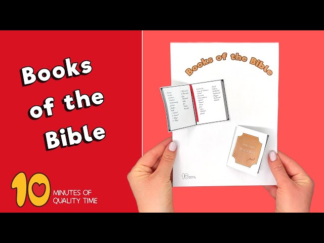 Books of the Bible Craft