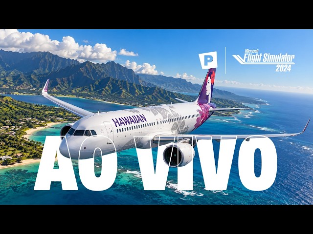 🎫 OPERAÇÃO DE LINHA AÉREA PROFISSIONAL! 🛫✈️ | A320NEO HAWAIIAN AIRLINES DLSS 5 | FS 2024