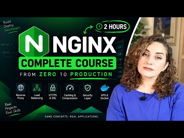 NGINX Complete Course: Reverse Proxy, Load Balancing, HTTPS & Docker