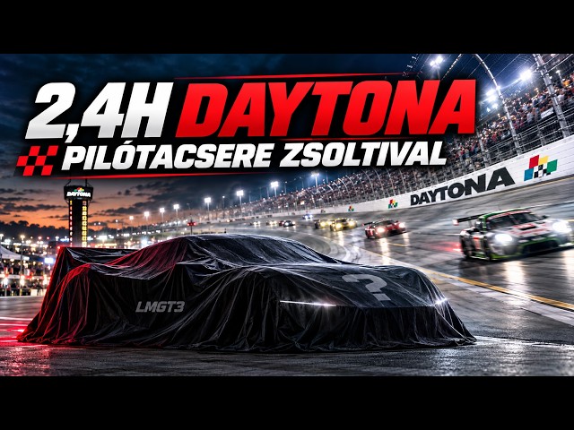Szombaton 6H Fuji, ezért ma pilótacserés 2,4H Daytona! Ha megtaláltad a logikát, szólj! 😆