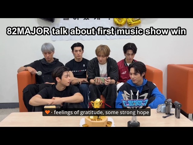 (Eng Sub) 82Major talk about first music show win