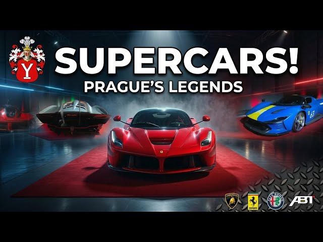 Supercar Heaven in Prague! The Legends Auto Show 2025. In 4K HDR.