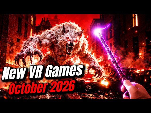 18 Perfect NEW VR Games in October 2026! For Meta Quest 3, PSVR 2, PCVR & More!!