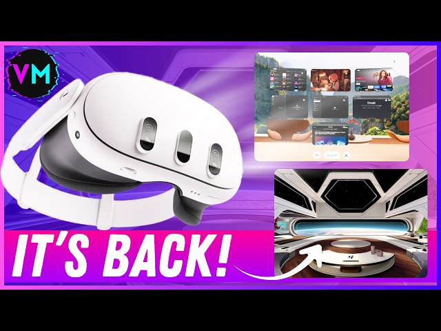 Big Changes Are Coming to Meta Quest - UI Upgrades, Classic Environments Return & More! | VR News