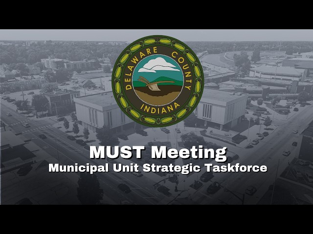 Municipal Unit Strategic Taskforce Meeting- September 1st, 2026